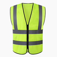 Chaleco de Seguridad Reflectante con Múltiples Bolsillos, Uniforme de Seguridad con Logotipo Personalizado, Ropa de Seguridad Vial