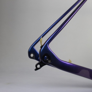 Khung xe đạp gravel carbon màu mới, trục xuyên 142*12, phanh đĩa, khung xe đạp carbon <span class=keywords><strong>cyclocross</strong></span> - Product Image 5
