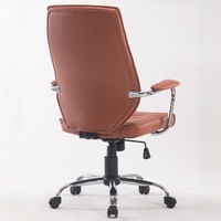 Chaise de bureau ergonomique au design moderne, 100 mm, peinte par pulvérisation, avec barre d'air, pour usage professionnel