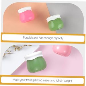 Nouveau pot cosmétique portable 10g en acrylique pour brillant à lèvres/rouge à lèvres, série confiture de fruits, avec couvercle PP à vis, modèle 2022 - Product Image 4