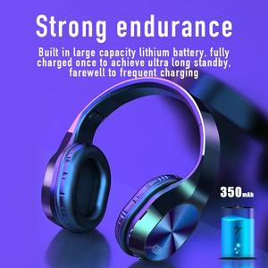 Más barato plegable inalámbrico Hi-fi estéreo T5 tarjeta montada en la cabeza deportes correr oreja colgante inalámbrico para auriculares Blue Tooth <span class=keywords><strong>Gamer</strong></span> - Product Image 5