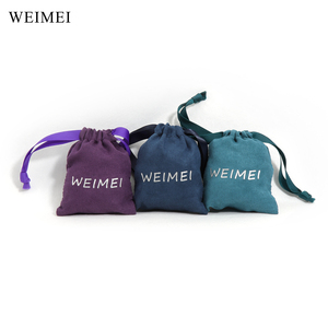 Bolsa de Terciopelo Ecológica Personalizada WEIMEI, Bolsa de Joyería con Logotipo - Product Image 6
