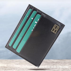 Cartera con Múltiples Ranuras para Tarjetas y Banda Elástica, Negra, con Bloqueo RFID, Unisex, 6 Pulgadas, para Uso Diario - Product Image 2