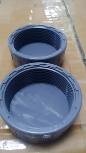 Raccord en T en plastique, raccords de connexion d'eau en plastique, raccords en PVC PN10 pour l'eau potable - Product Image 2