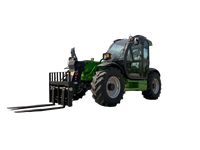 Chariot télescopique avec boîte de vitesses, moteur et pompe pour utilisation en ferme et sur chantier, capacité de 3 tonnes, faible entretien