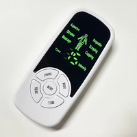 Mini masseur TENS/EMS 2 en 1 avec prise USB pour le cou, les mains, les pieds, les jambes et le corps, massage ABS et acier inoxydable - 200g léger