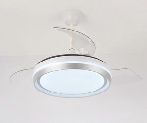 Wholesale Ceiling Fan With Light Manufacturers Modern LED Integrated Flush Mount Ceiling Fan Factory for Home Decoration - Product Image 4
