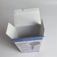 Boîtes d'avion en carton ondulé écologiques et recyclables portables avec poignée, imprimées en quatre couleurs, pliables pour l'artisanat, le pliage et le commerce électronique