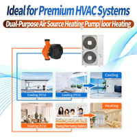 Circulateur intelligent Hi-PQ25/8IT à moteur encastré avec entrée de signal IPWM 220V 50Hz pour surpression d'eau domestique et chauffage au sol