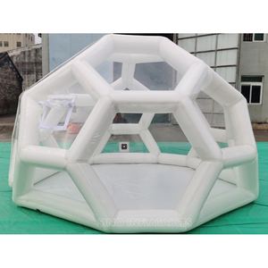 4 Meters Diameter Starry Night Inflatable Football <strong>Bubble</strong> <strong>Tent</strong> for Wild Camping From Sino Inflatable Factory - Product Image 3