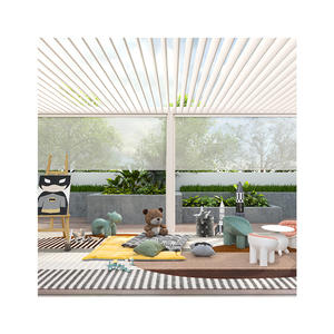 <span class=keywords><strong>Garraf</strong></span>-persiana motorizada de tela Vertical, parasol de jardín al aire libre, con cremallera - Product Image 4