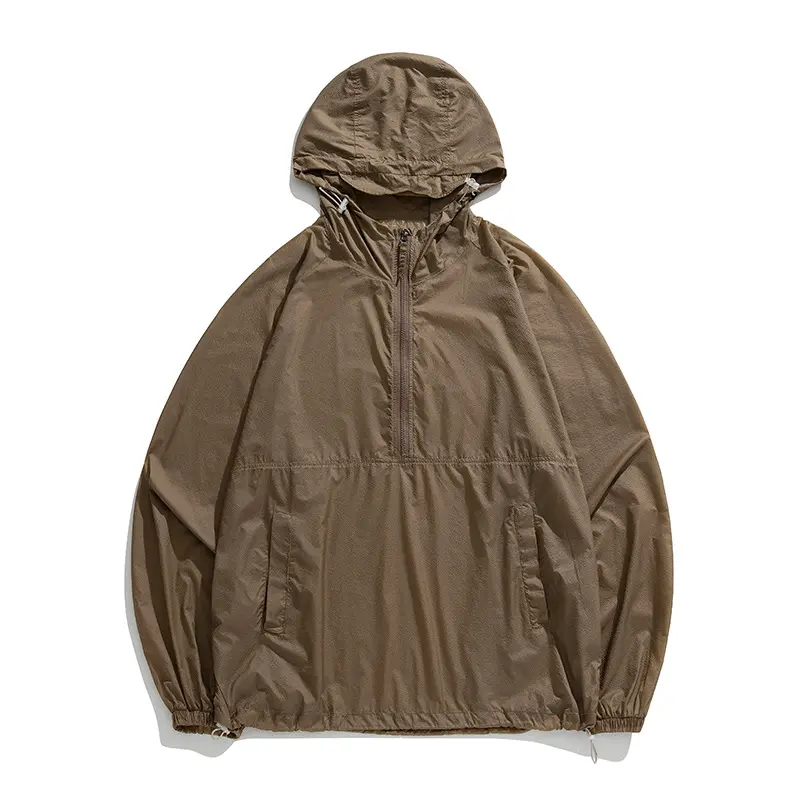 Unisex Summer Outdoor Sun Protection Coat UPF50+ Sun Protection Clothing Nylon Jacket