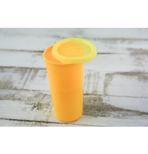 eusable PP <b>Plastic</b> <b>Cup</b> with Airtight Sealing Lid for Food Storage and Travel <b>Drinks</b> BPA Free Multi Color Durable Tumbler - Product Image 1
