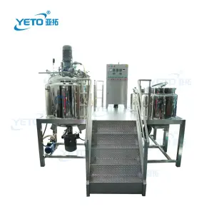 Fixed Type High Shear Vacuum Homogenizer Emulsifier Silicon Sealant Planetary Vacuum Mixing Reactor Adhesive Mixer Emulsifier