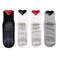 Chaussettes de sport personnalisées pour hommes et femmes, chaussettes en tricot respirantes, vente en gros, antidérapantes, chaussettes de yoga en coton pour femmes, chaussettes de pilates