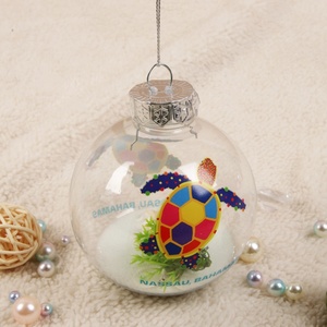 Décoration de Noël haut de gamme de style souvenir, thème sable de plage blanc océanique, utilisée pour la collection de cadeaux et la décoration des fêtes - Product Image 4
