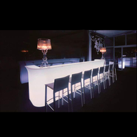 Bar lumineux LED pour la maison, design de comptoir de café, produits rotomoulés, rotomoulage