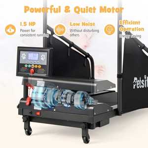 Hochwertiges, neues, faltbares LED-Display-Laufband für Haustiere zur Nutzung im Innenbereich – Walking Pad für Hunde und andere Haustiere - Product Image 3