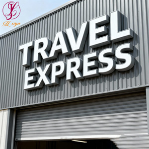 <span class=keywords><strong>Letras</strong></span> <span class=keywords><strong>gigantes</strong></span> LED 3D para exteriores, impermeables, personalizadas, para publicidad, letrero comercial, letrero para tienda, letrero exterior. - Product Image 2