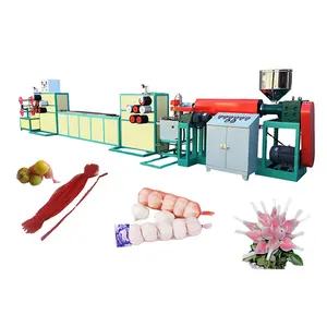 Knotless PE Chrysanthemum net machine Plastic Shower Ball Making Knotless Net Extrusion Machine