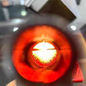 Barrera Led de aluminio Barandilla redonda Reflector solar Poste delineador para barandilla - Product Image 4