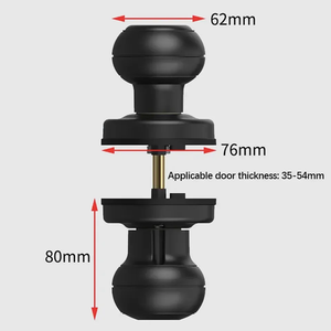 Kunci tombol pintar membuka cara aplikasi Tuya Ble kunci sidik jari kunci <span class=keywords><strong>Digital</strong></span> untuk pintu kayu dalam ruangan - Product Image 3