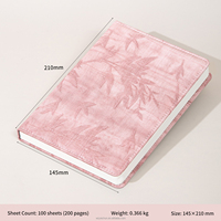 Carnet personnalisé en tissu brodé, carnet de mode, journal, bloc-notes pour le bureau et les affaires, en cadeau