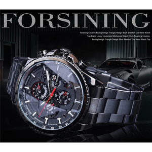 Forsining <span class=keywords><strong>montre</strong></span> GMT1137 <span class=keywords><strong>marque</strong></span> <span class=keywords><strong>pas</strong></span> <span class=keywords><strong>cher</strong></span> hommes en acier inoxydable or squelette automatique <span class=keywords><strong>montre</strong></span> mécanique hommes - Product Image 2