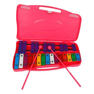 Instrument de percussion Orff, plaque en aluminium à 25 tons, Xylophone, Instrument de musique éducatif pour le développement intellectuel - Product Image 2