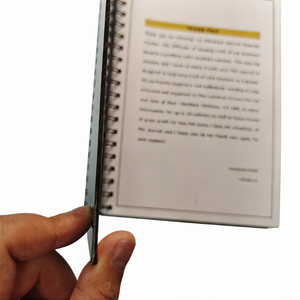 Carnet de notes A4 à couverture rigide imprimé pour étudiants, service d'impression personnalisé de cahiers universitaires pour écoles - Product Image 2