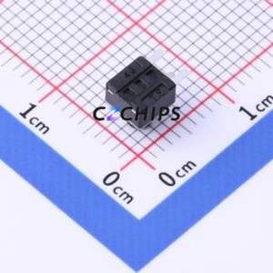 TSC017A05526A03 Tactile Switch Through hole Component (THT) Switch Round Button 2.6N Right Angle Insert 4.5mm - Product Image 2