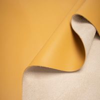 Haute qualité 1.7mm Grain fin épais Semi PU Faux cuir tissu pour ordinateur portable chaise canapé sac Textile à la maison avec support en daim