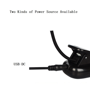 USB Rechargeable Book <strong>Light</strong> LED <strong>Clip</strong> <strong>on</strong> Reading Night <strong>Light</strong> Portable 4 LED <strong>Clip</strong> Reading Lamp <strong>for</strong> Desk Computer <strong>Bed</strong> Travel - Product Image 4
