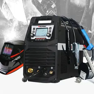 Fabriek Groothandel 5 In 1 Mma Tig Mag Mig Lasser 200 Amp Igbt Aluminium Co2 Geen Gas Omvormer Lasmachine