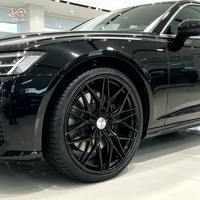 Nouvelles jantes en alliage forgé de luxe noir brillant 18 pouces, concaves profondes, à 20 rayons en Y pour Tesla Model 3 et M3