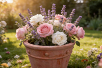 Pots à fleurs coniques rétro, jardinières en terre cuite respirantes, plantes décoratives pour la maison ou la terrasse du jardin