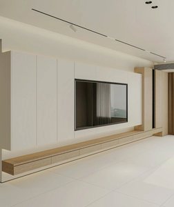 Meuble <span class=keywords><strong>TV</strong></span> personnalisé <span class=keywords><strong>Prima</strong></span> design moderne avec lumière LED électrique cachée meuble <span class=keywords><strong>TV</strong></span> de salon - Product Image 2