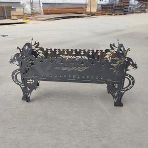 Chine <span class=keywords><strong>Dragon</strong></span> Style extérieur Portable pliant Grill Card-pliant <span class=keywords><strong>poêle</strong></span> pour Barbecue bois de chauffage et charbon de bois Camp fournitures de cuisine - Product Image 6