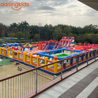 Parc d'attractions gonflable extérieur, château gonflable, trampoline gonflable, aire de jeux gonflable
