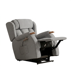 Electric Power Lift <b>Recliner</b> Chair Dual Motor <b>Zero</b> <b>Gravity</b> with Adjustable Headrest Lumbar Support Heating Wheels Metal Sofa - Product Image 4