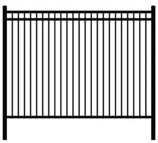 Vente flash clôture en aluminium avec portail réglable portails design moderne et clôture en acier - Product Image 2