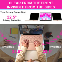 Filter Privasi 2 Arah dengan Daya Hisap Nano Magnetik yang Dapat Dilepas, Anti Silau, Anti Sidik Jari untuk Layar Macbook Neo 13" 2026 Notebook
