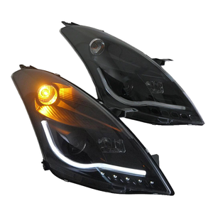 FORS-Auto Parts Headlights for Suzuki <strong>Swift</strong> 2005-2016 New Modified Glow Diode <strong>Daytime</strong> <strong>Running</strong> <strong>Lights</strong> Turn Signal Lens 6000k - Product Image 4