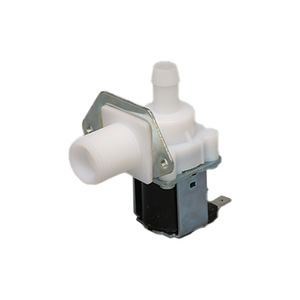 Válvula solenoide de 1/2 pulgada para entrada y salida de agua, para calentador de agua, máquina de hielo, electrodomésticos, revestimiento de goma unidireccional - Product Image 1