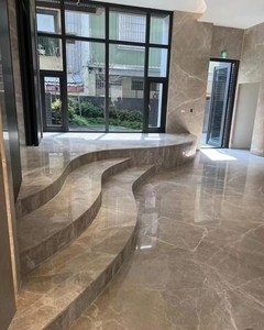 Tundra turca pulida de mármol gris, tonos grises cálidos, sereno y elegante para <span class=keywords><strong>casa</strong></span> de Villa - Product Image 5