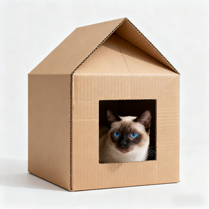 Custom Meerdere Grootte Golfkarton Honden En Katten Huis Doos Voor Huisdier Party - Product Image 2