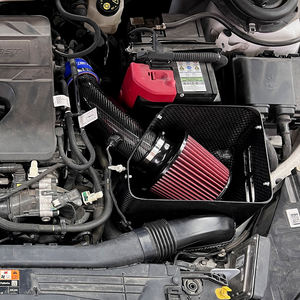 กล่องรับอากาศเย็นคาร์บอนไฟเบอร์พร้อมท่อคาร์บอนไฟเบอร์สำหรับ <span class=keywords><strong>Ford</strong></span> <span class=keywords><strong>Focus</strong></span> <span class=keywords><strong>ST</strong></span> <span class=keywords><strong>MK4</strong></span> C519 <span class=keywords><strong>ST</strong></span>-Line 1.5T ดีไซน์ใหม่ - Product Image 4