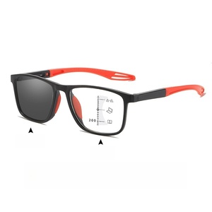 Grand-père aîné presbyte <span class=keywords><strong>moins</strong></span> cher photochromc photo multi focus lunettes de lecture progressives sur ordonnance lunettes - Product Image 2