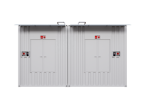 Conteneur de refroidissement liquide professionnel de 40 pieds, centre de données, armoire de serveur personnalisée, solution modulaire