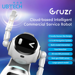 <span class=keywords><strong>Robot</strong></span> de service IA UBTECH Cruzr 15 DoF, langage corporel riche, recharge automatique, API ouverte, personnalisation, écran 12 pouces, autonomie 8 heures - Product Image 2